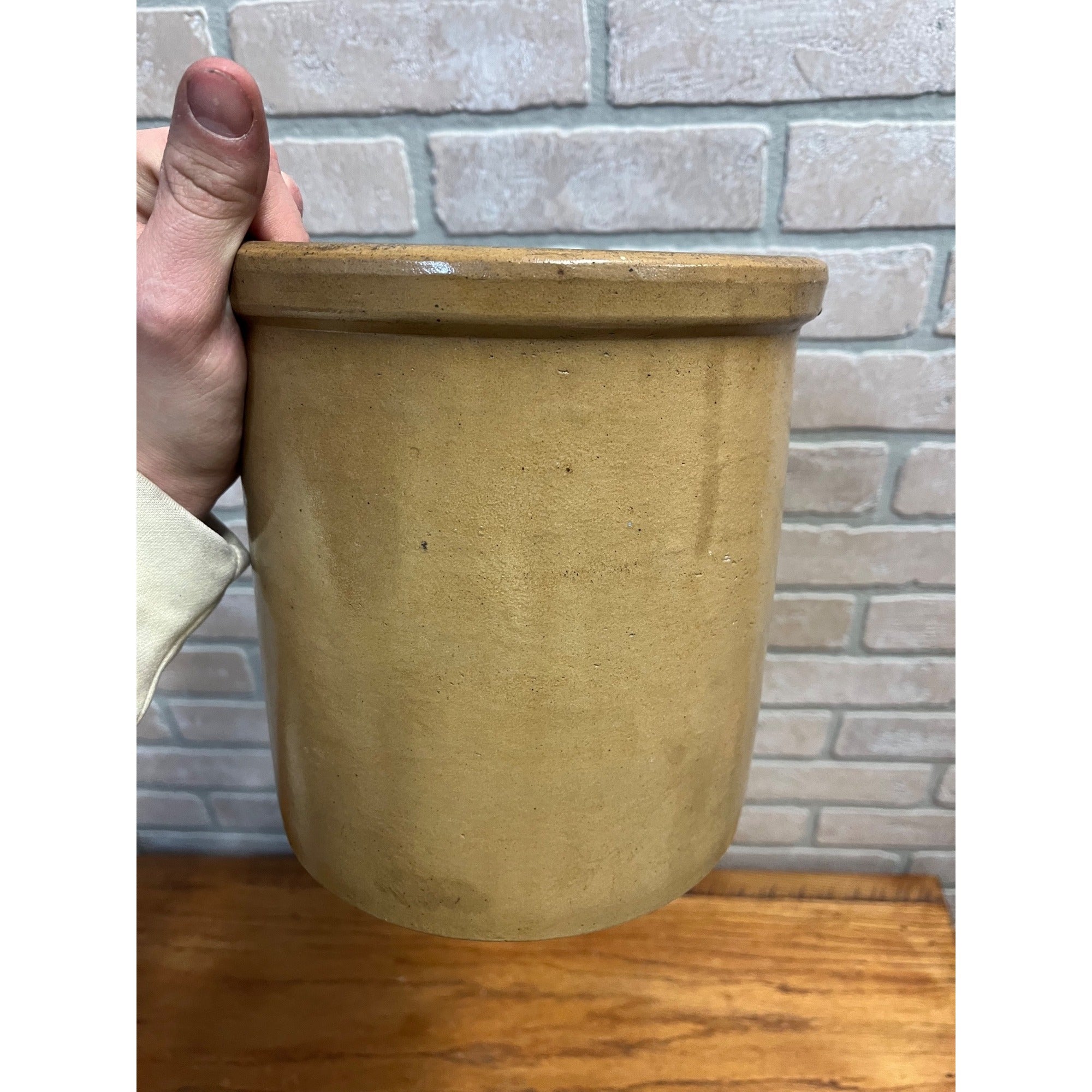 Red Wing 1 Gallon Salt Glaze Crock Minnesota Stoneware Co Red Wing 1880s Signed