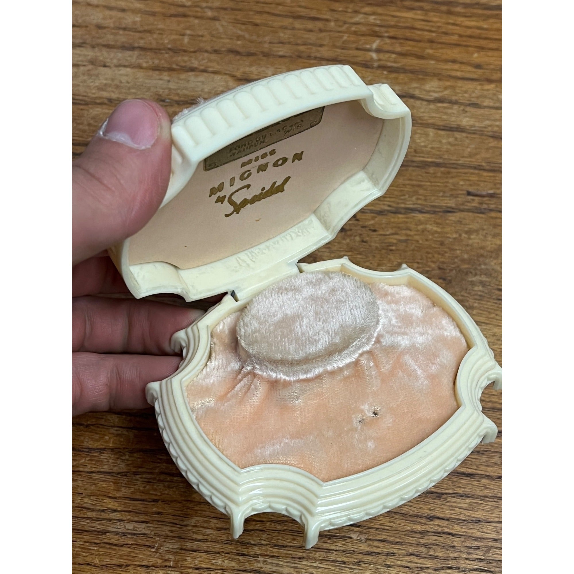Vintage Speidel Miss Mignon Art Deco Bracelet Plastic Presentation Case Box 1940s