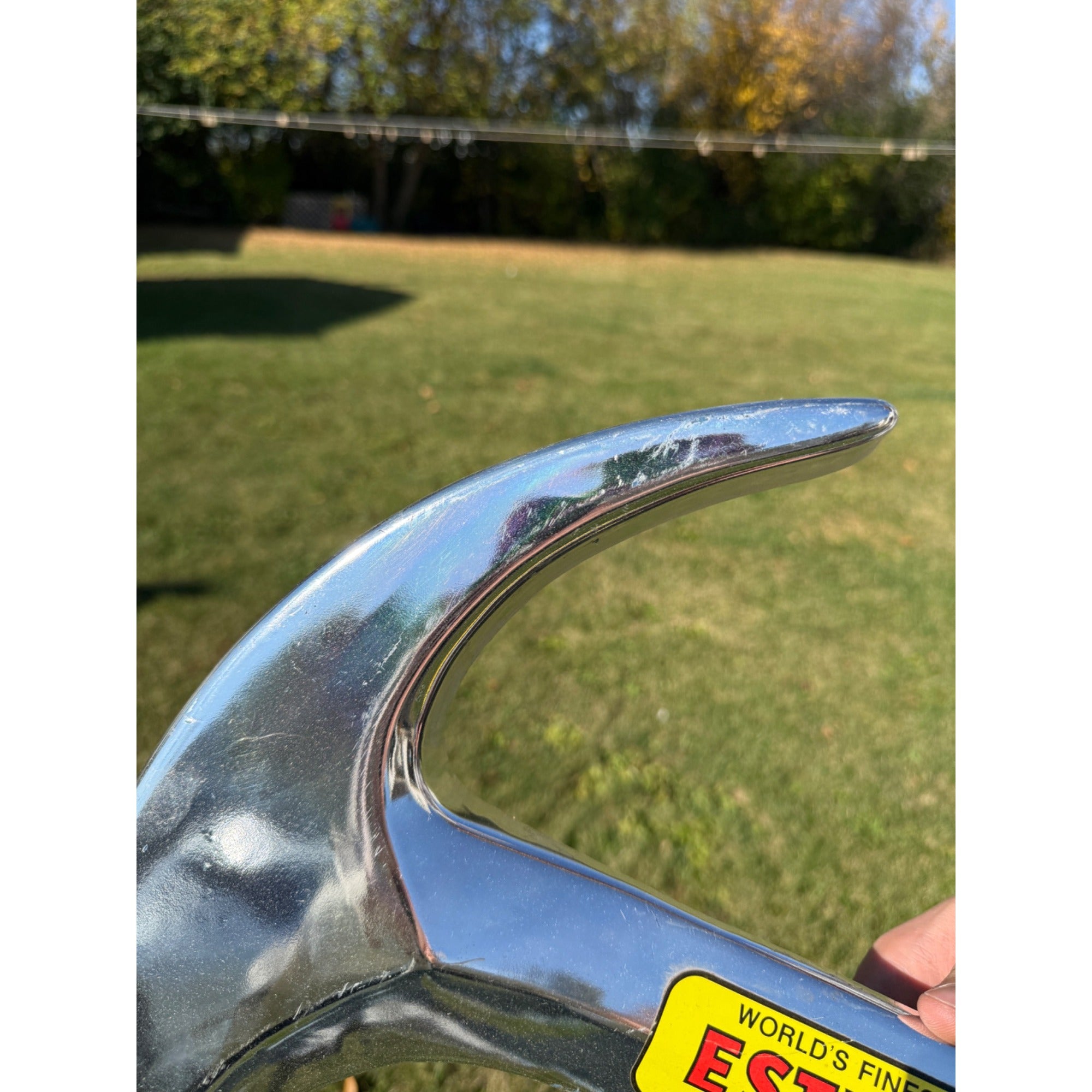 Vintage Estwing LARGE Store Display Plastic Hammer Advertising Sign 38"