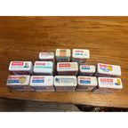 Vintage Johnson & Johnson Band-Aid Tins Curad Tin Lot Pharmacy Advertising