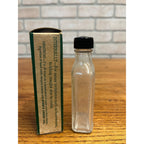 Antique John's Green Oil Drops Box Malcolm and Son Inc. Chetek, WI Wisconsin
