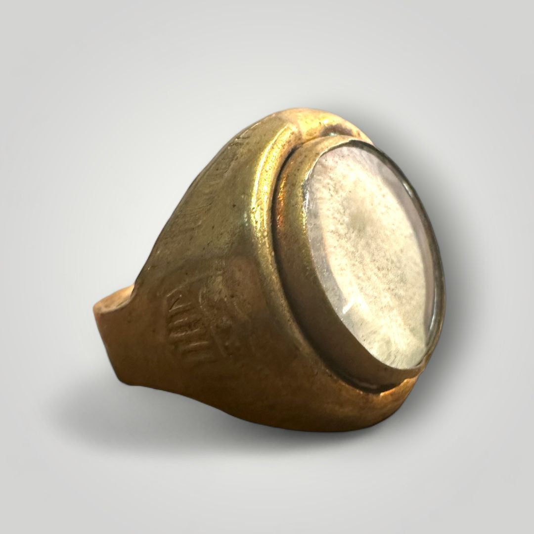 RARE 1940'S ROGER WILCO MAGNI-RAY RING POWERHOUSE CANDY PREMIUM