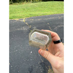 1920's Antique WILDROOT CO Inc Glass Hair Tonic Bottle Buffalo NY Clear Embossed