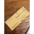 1975 Wyoming Motorcycle Cycle License Plate Vintage MINT NOS