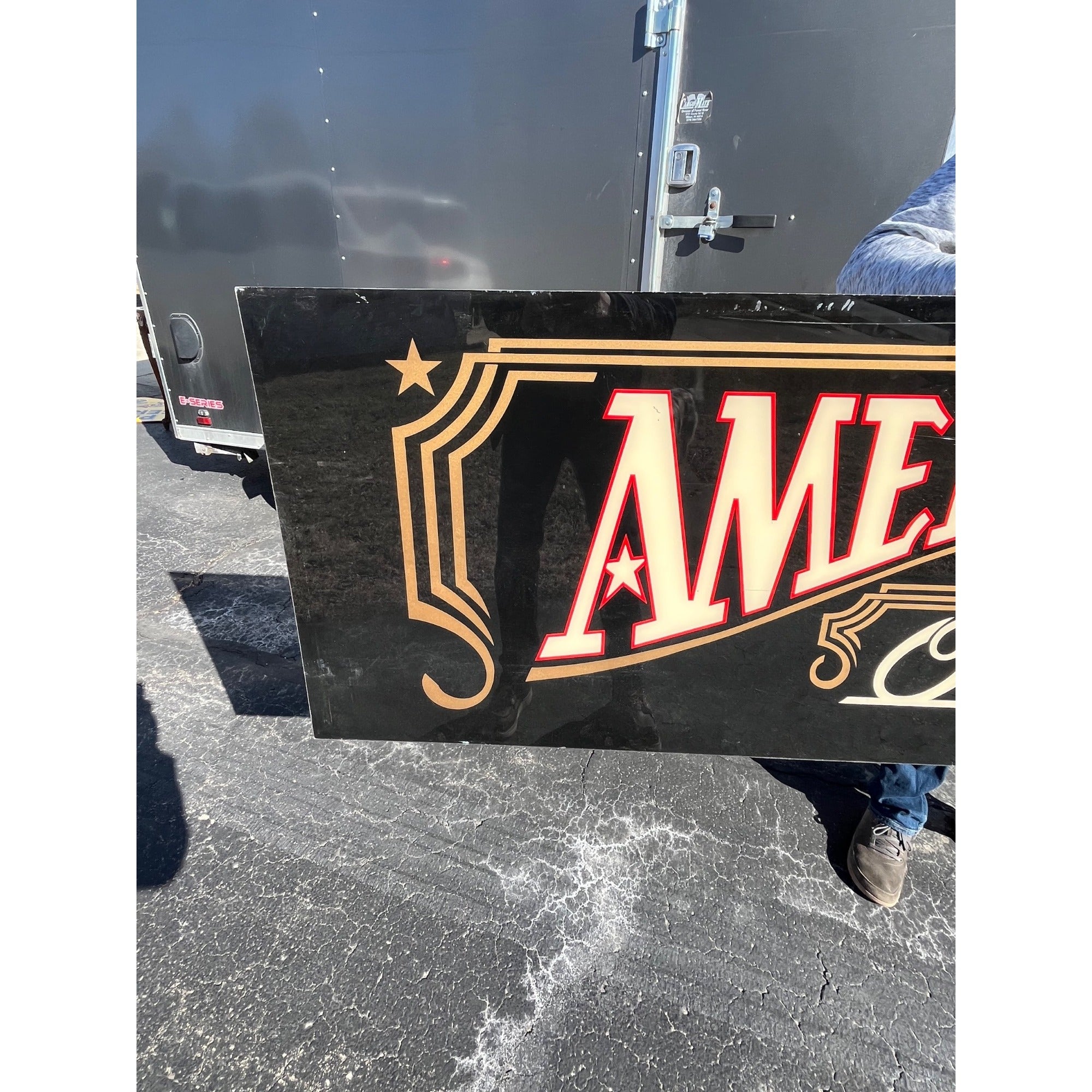 Vintage American Eagle Outfitters Retail Clothing Store Display Sign Large 8ft