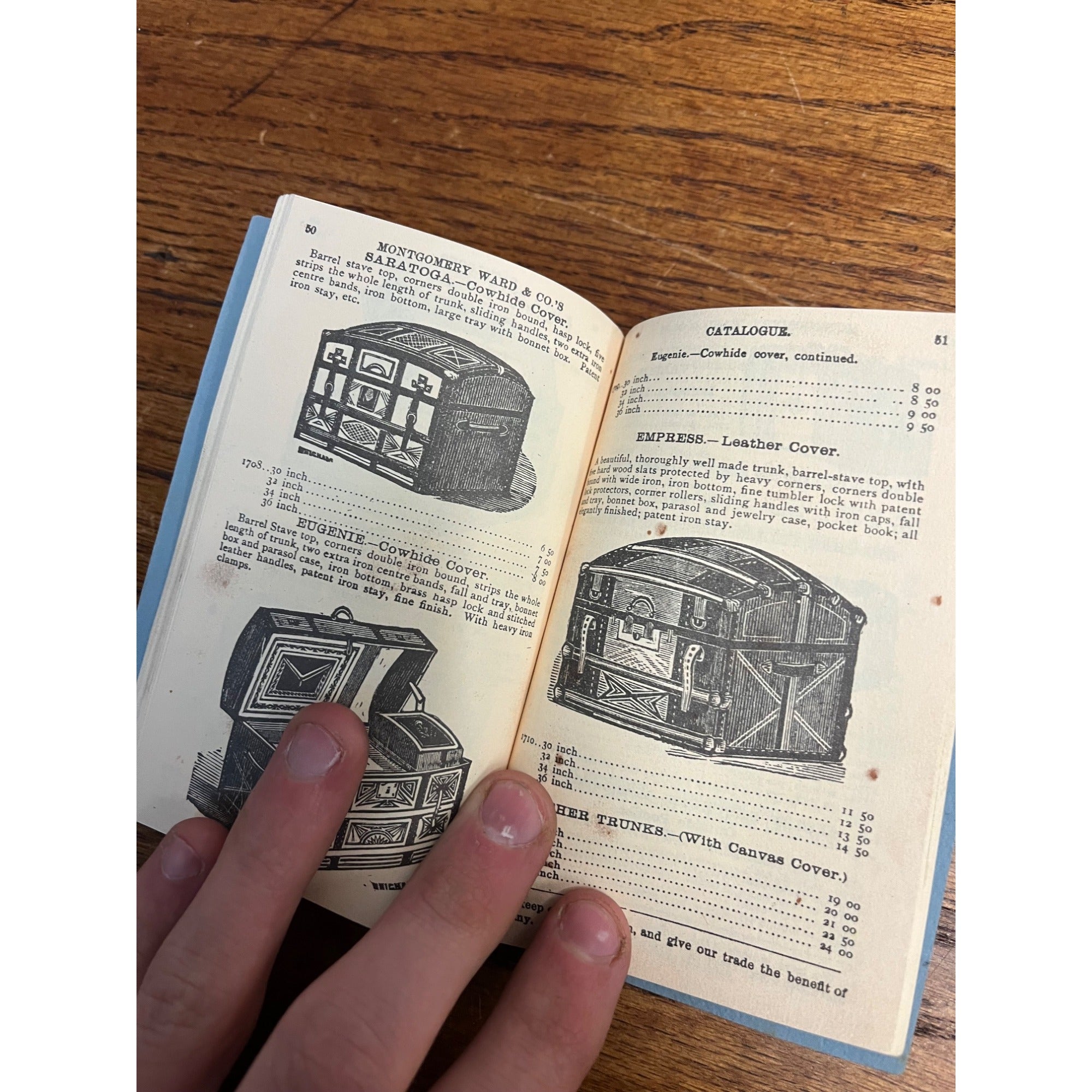 Montgomery Ward Catalogue No. 13 Spring Summer 1875 Pocket Book Reprint