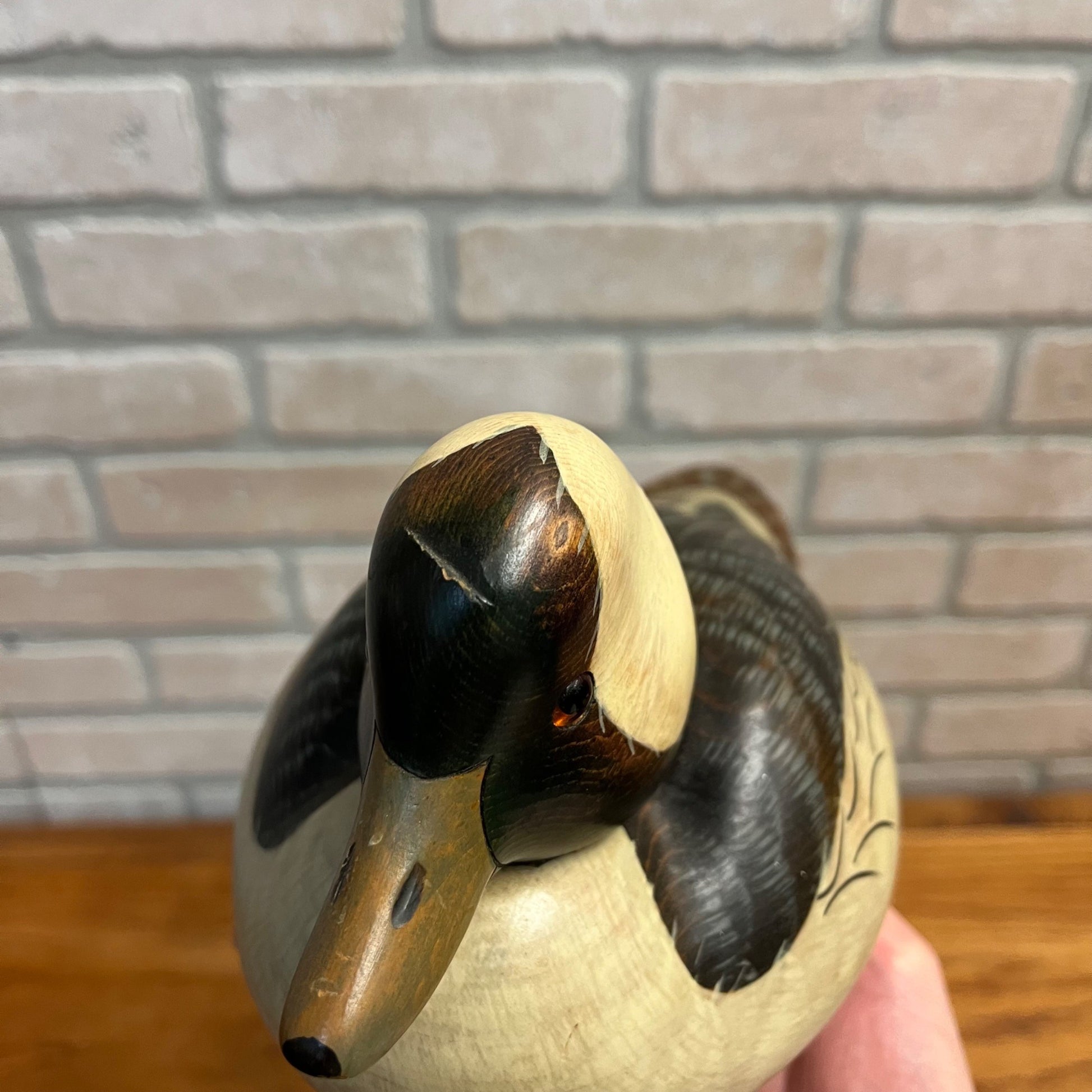 1988-89 Ducks Unlimited Robert Capriola Lac La Croix Bufflehead Duck Decoy