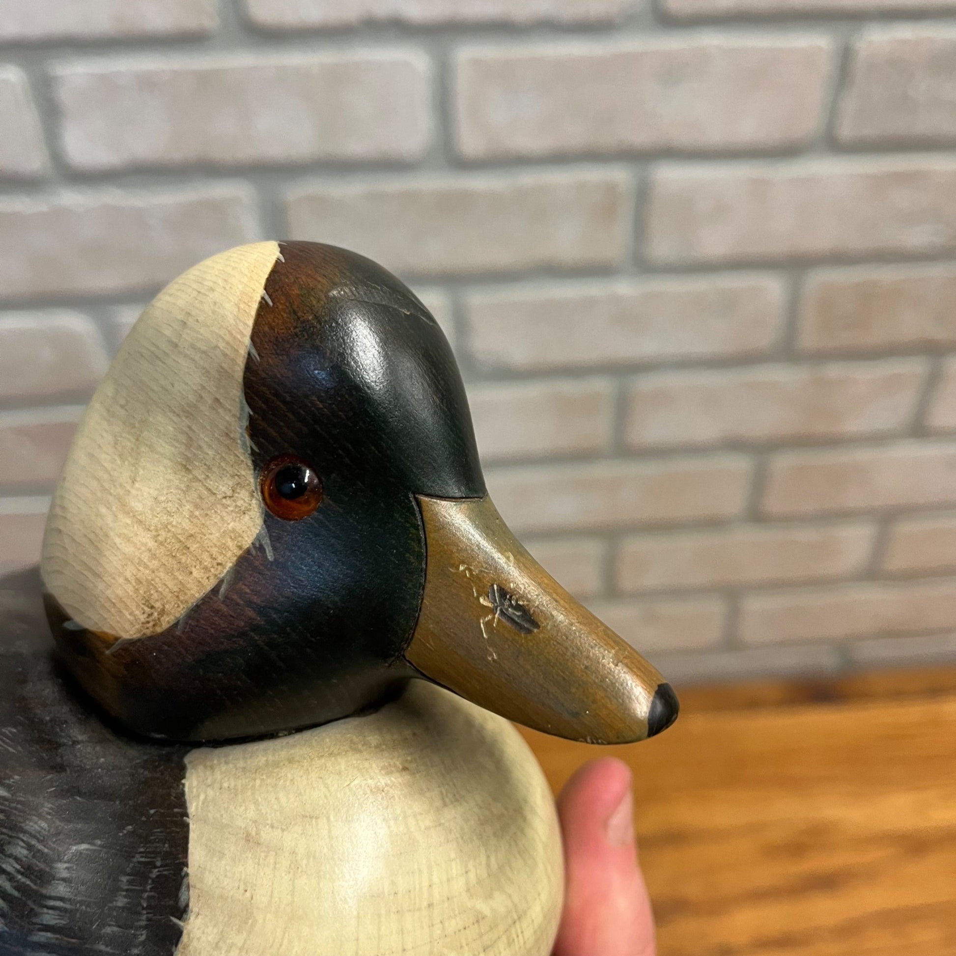 1988-89 Ducks Unlimited Robert Capriola Lac La Croix Bufflehead Duck Decoy