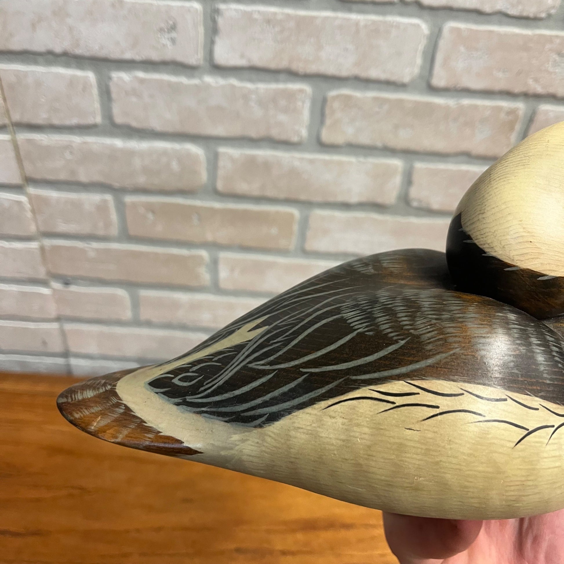 1988-89 Ducks Unlimited Robert Capriola Lac La Croix Bufflehead Duck Decoy
