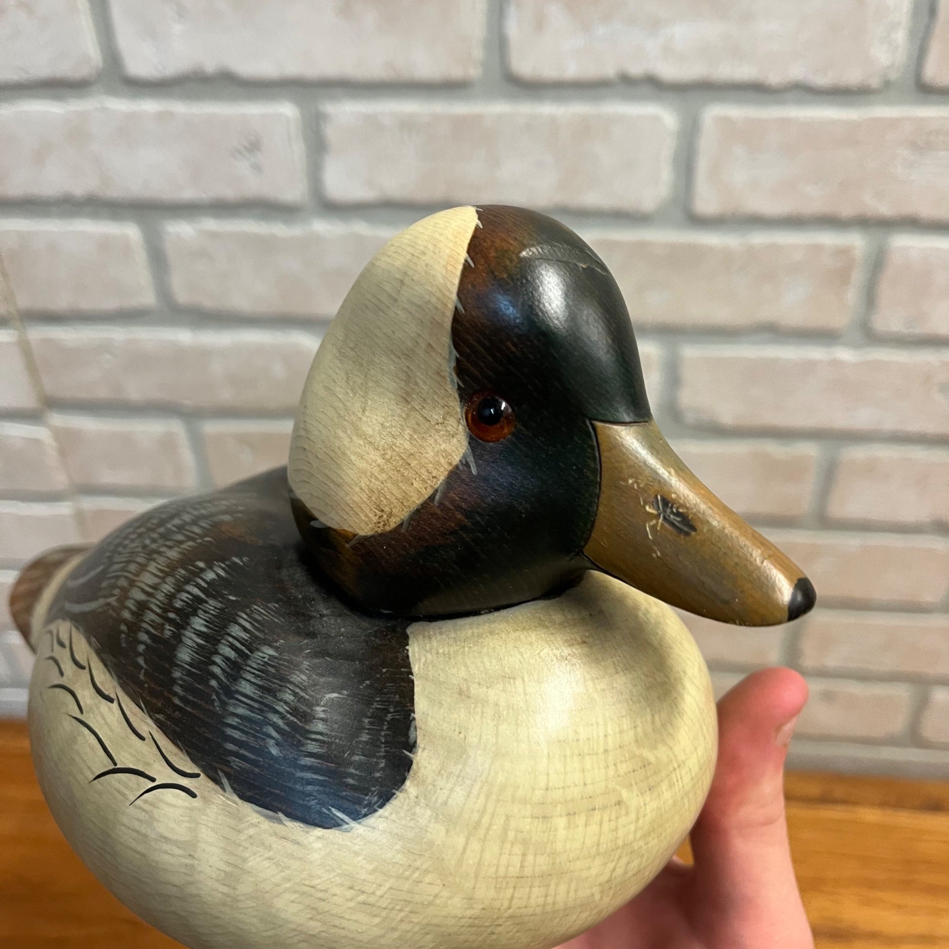 1988-89 Ducks Unlimited Robert Capriola Lac La Croix Bufflehead Duck Decoy