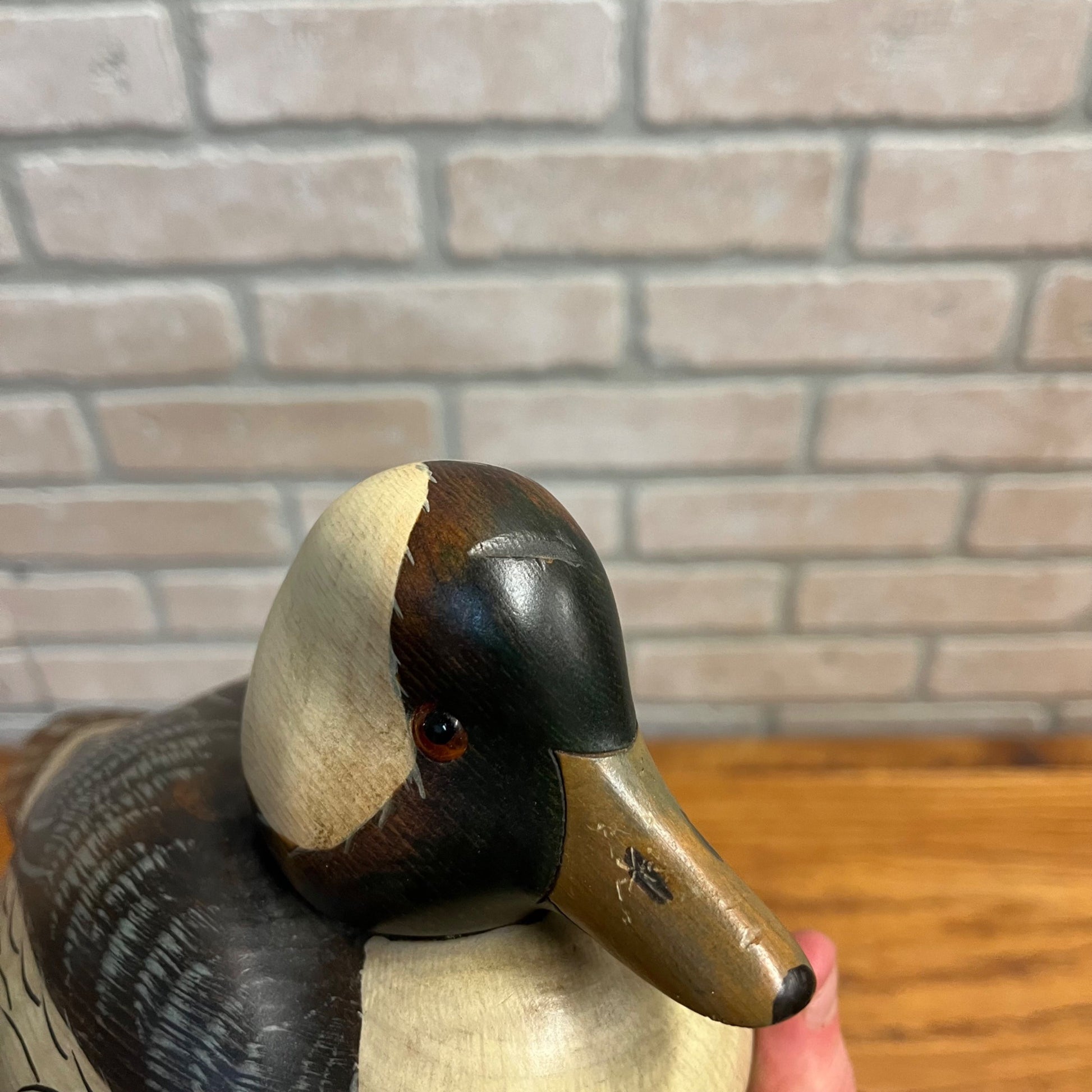 1988-89 Ducks Unlimited Robert Capriola Lac La Croix Bufflehead Duck Decoy