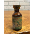 Antique Magnus Mabee Reynard Imitation Oil Bay NOS Unopened Amber Bottle Remedy