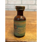 Antique Magnus Mabee Reynard Imitation Oil Bay NOS Unopened Amber Bottle Remedy
