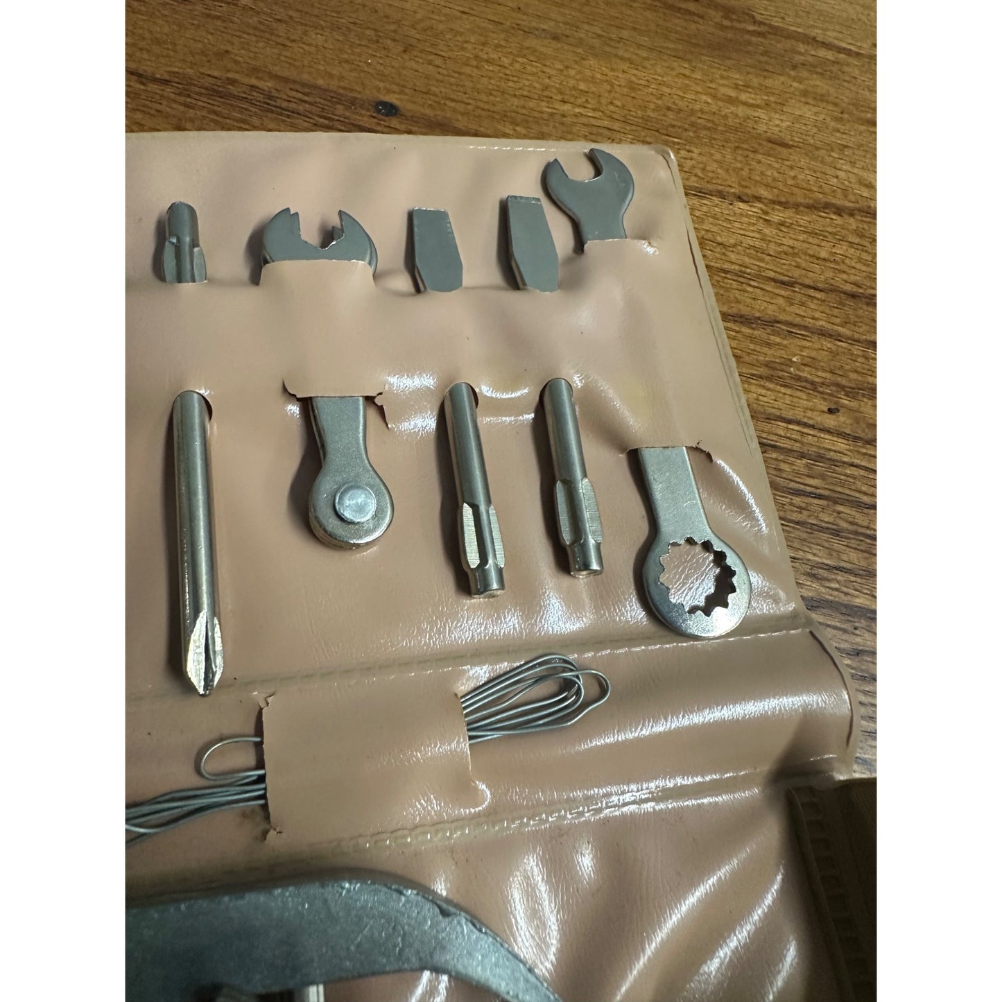 Vintage 1960s "Tool King" Small Jewelers Machinist Tool Set w/ Case Hong Kong Wrenches ++