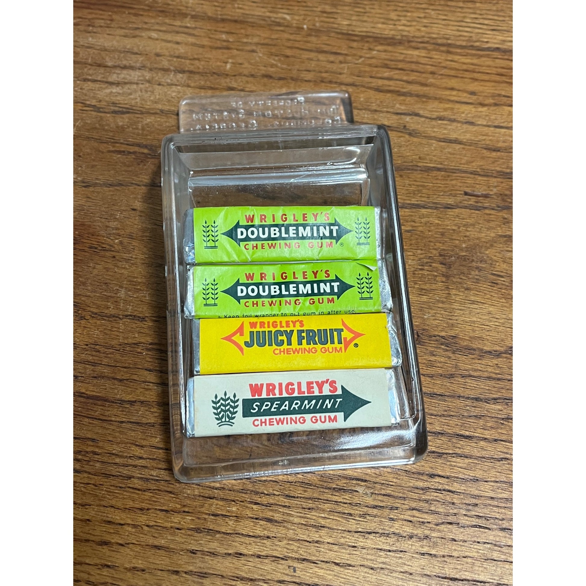 Vintage Tom Huston System Glass Bubble Gum General Store Display Columbus, GA