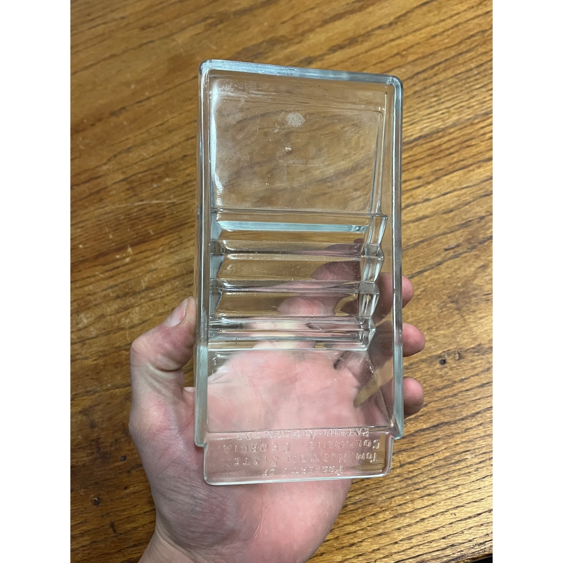 Vintage Tom Huston System Glass Bubble Gum General Store Display Columbus, GA