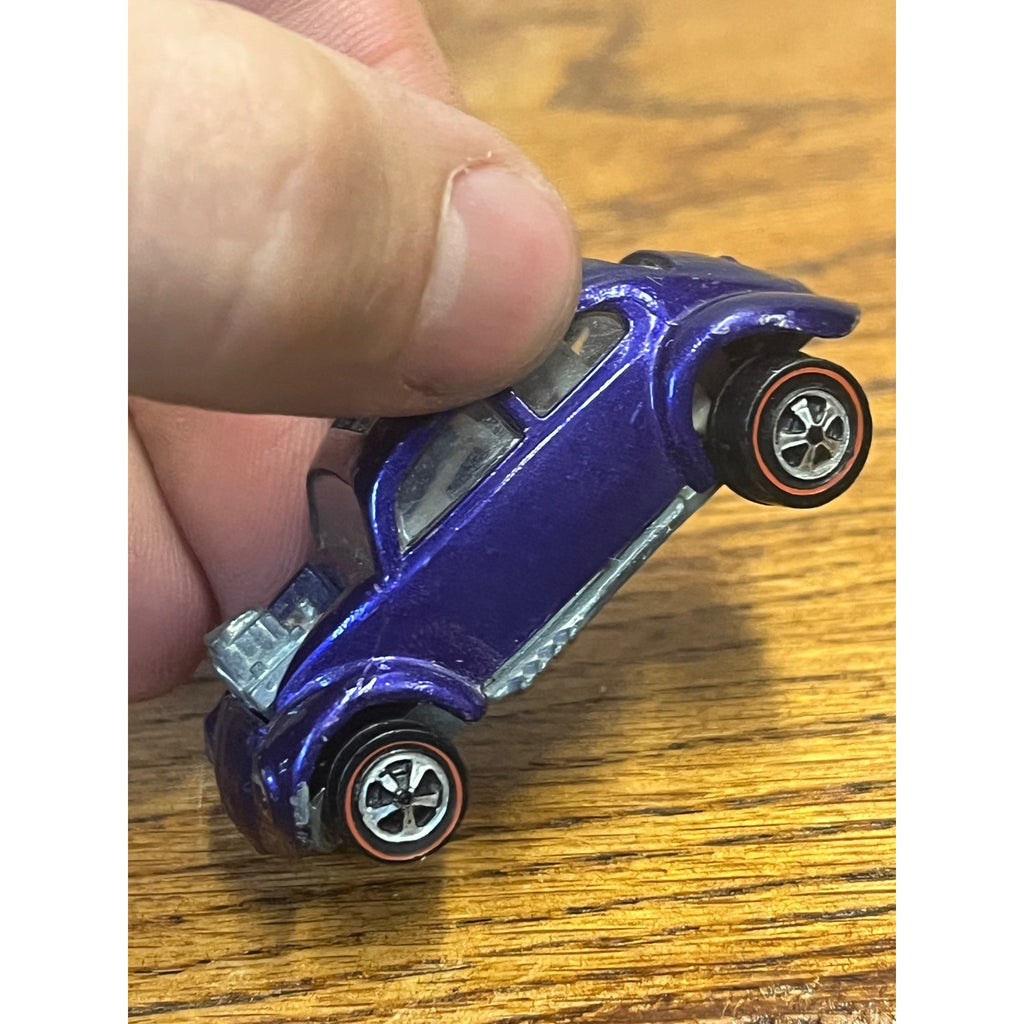 Vintage 1967 Hot Wheels Redline Custom VW Volkswagen Purple -- CLEAN