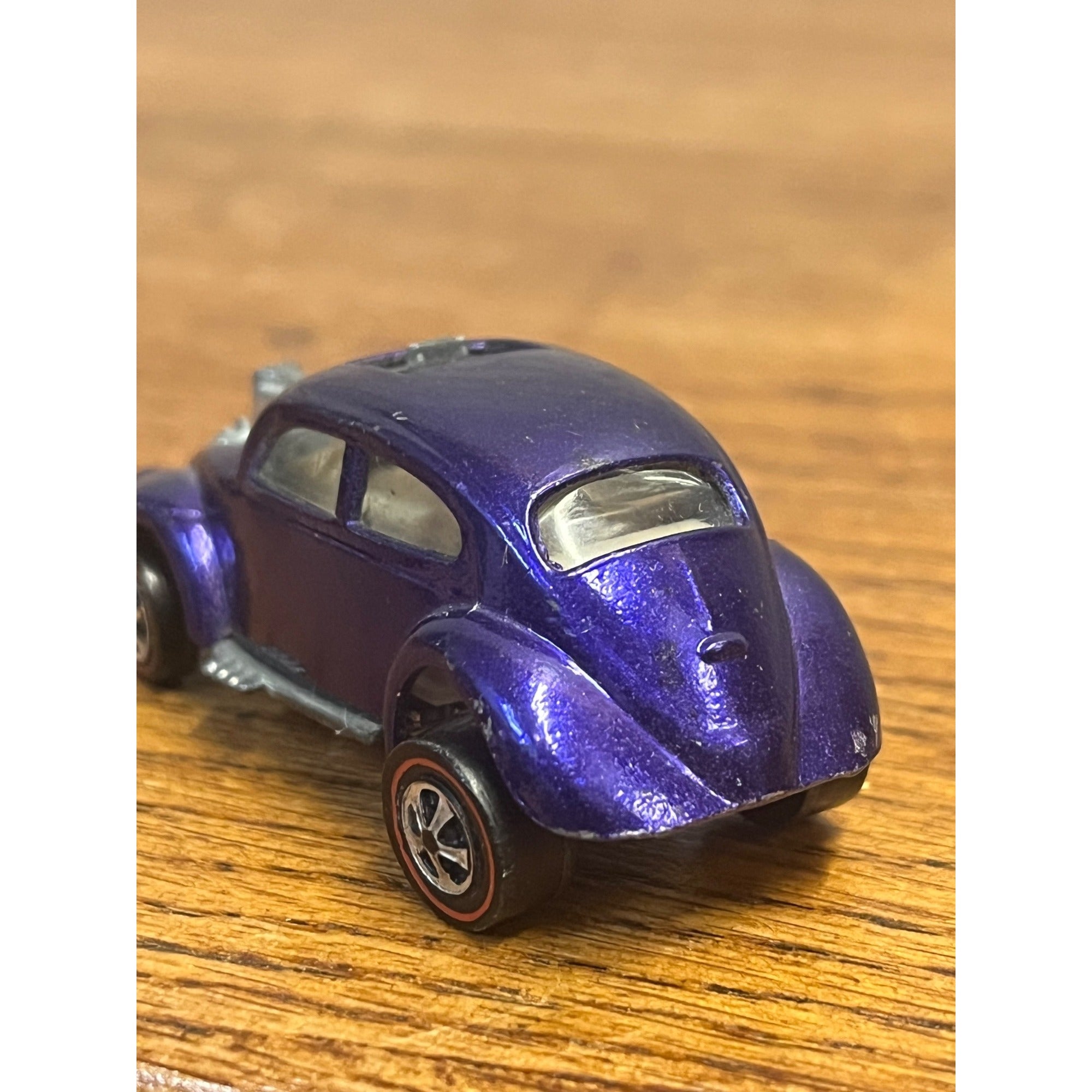 Vintage 1967 Hot Wheels Redline Custom VW Volkswagen Purple -- CLEAN