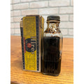 Vintage Hires Root Beer Household Extract Bottle W/ Instructions & Partial Box