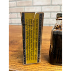 Vintage Hires Root Beer Household Extract Bottle W/ Instructions & Partial Box