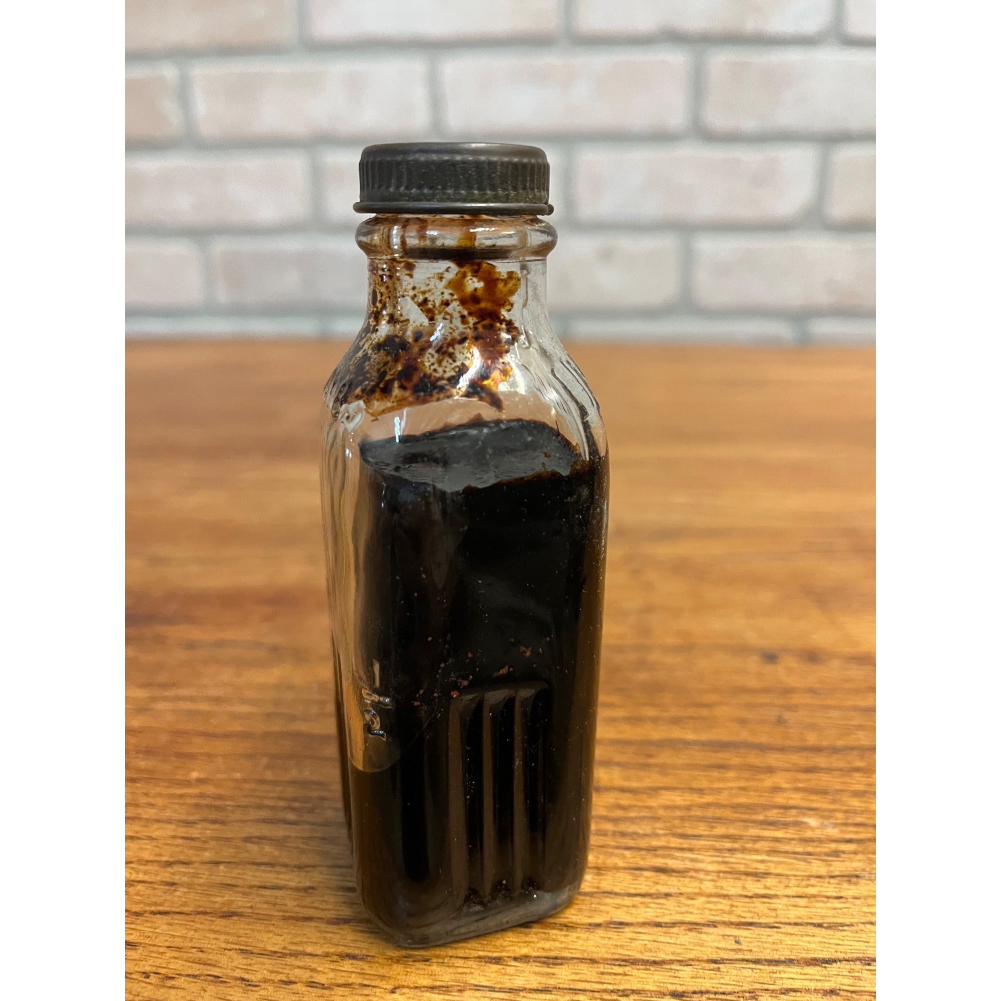 Vintage Hires Root Beer Household Extract Bottle W/ Instructions & Partial Box