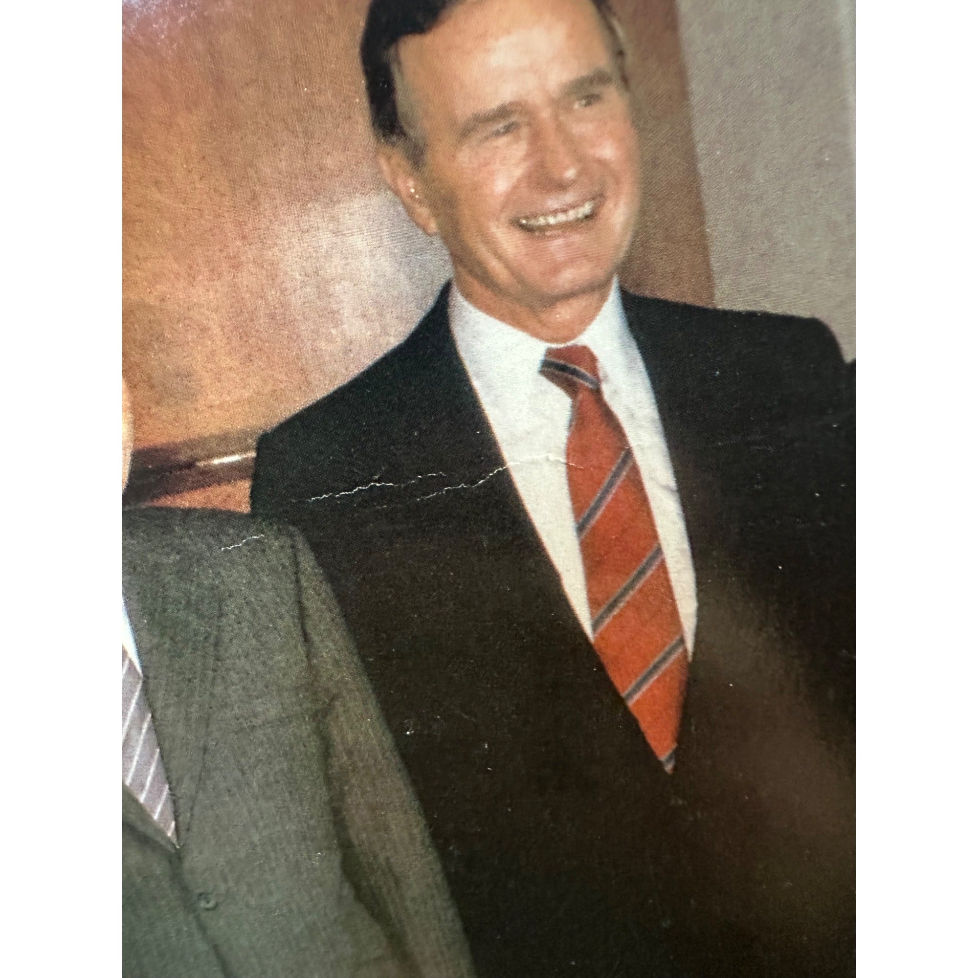 Vintage Richard Nixon Library Collector Series Photo w/ Reagan Ford HW Bush