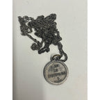 Sterling Silver Christian Medal Pendant Jesus Profile 'I am an Episcopalian’