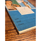 RARE Vintage 1951 Ted Williams Sports Oddities Notepad School Tablet Premium