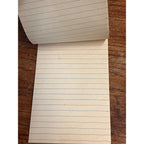 RARE Vintage 1951 Ted Williams Sports Oddities Notepad School Tablet Premium