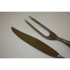MCM Vintage Dansk Fjord Carving Set with Teak Handles Jens Quistgaard - Germany