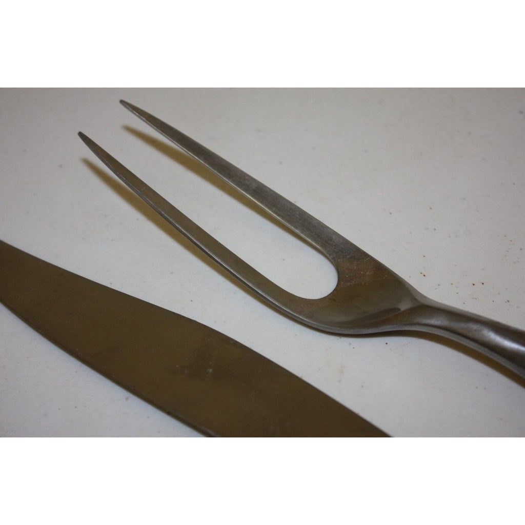 MCM Vintage Dansk Fjord Carving Set with Teak Handles Jens Quistgaard - Germany