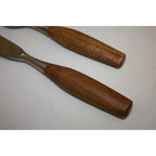 MCM Vintage Dansk Fjord Carving Set with Teak Handles Jens Quistgaard - Germany
