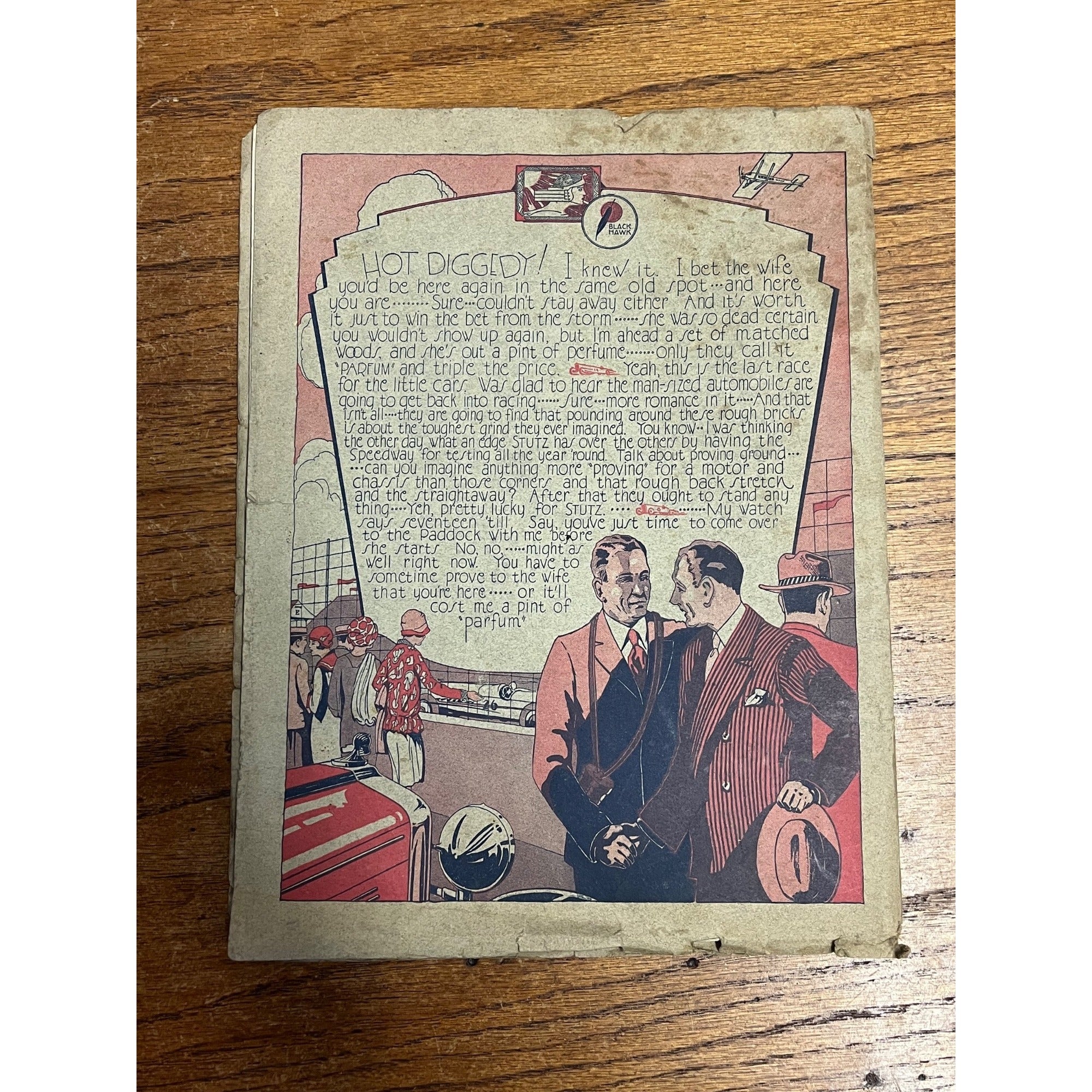 Original Vintage 1929 Indianapolis 500 Official Race Program Indy Auto Racing