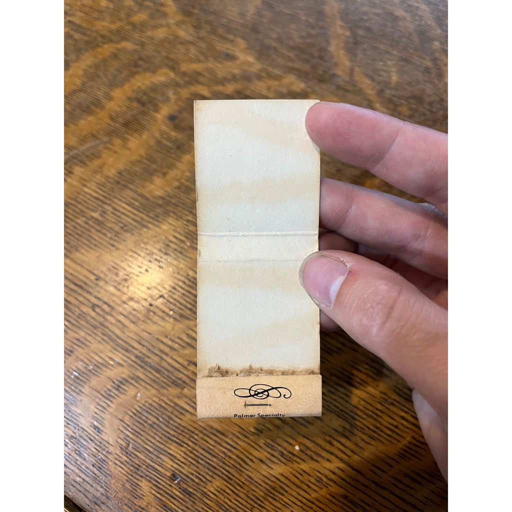 Vintage Empty Matchbook Advertising Frosty's Bar Kennan, Wis