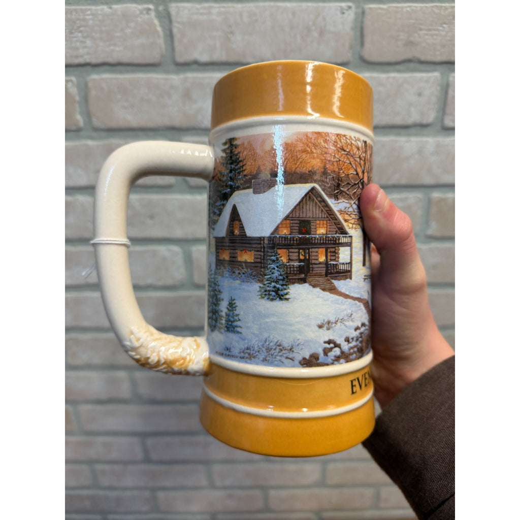 Leinenkugel's Beer Stein 2013 Holiday Stein, Evening Companion , w. box !