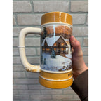 Leinenkugel's Beer Stein 2013 Holiday Stein, Evening Companion , w. box !