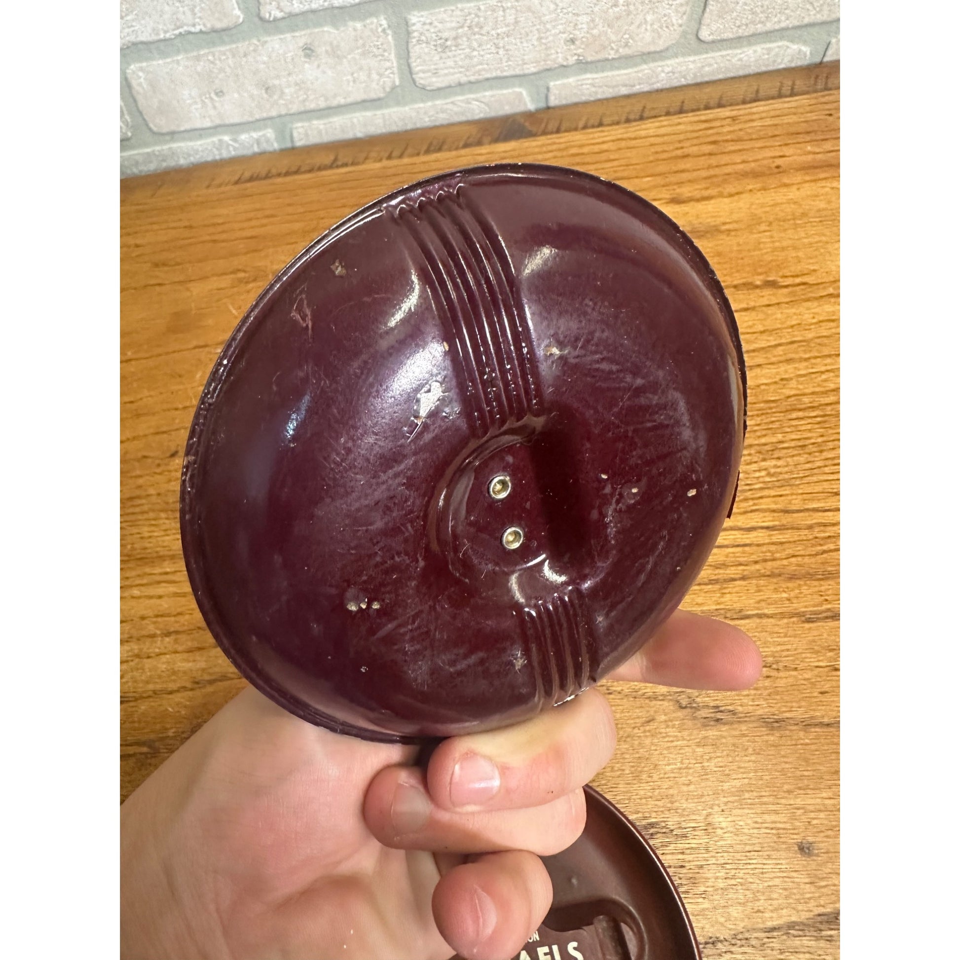 Vintage Michael's Service Station & Snack Bar Advertising Ashtrays Waupun Wis WI