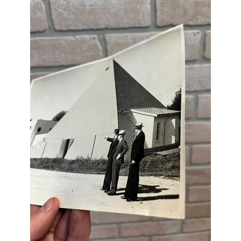 Pyramid Cube University of Personal and Solar Magnetism Origina Press Photo