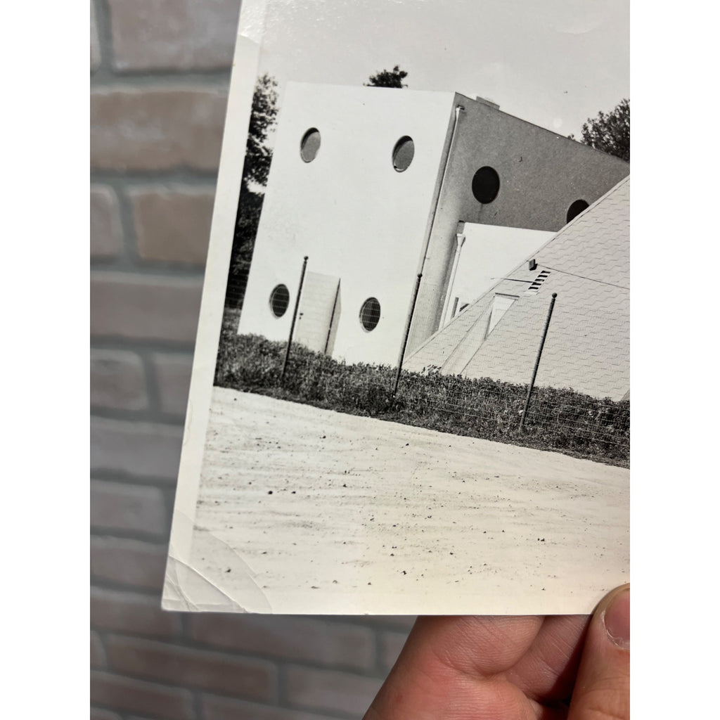 Pyramid Cube University of Personal and Solar Magnetism Origina Press Photo
