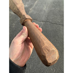 Original Polynesian War Club WWII Soldier Souvenir Bring Back Pacific Fiji Samoan