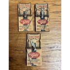 Lot of 3 Vintage Can't Miss Four Way Rat Trap McGill Wood Wooden USA