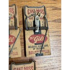 Lot of 3 Vintage Can't Miss Four Way Rat Trap McGill Wood Wooden USA