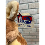Vintage 1981 Dakin Fun Farm Reindeer Deer Flecka Fawn Doe Plush 10"