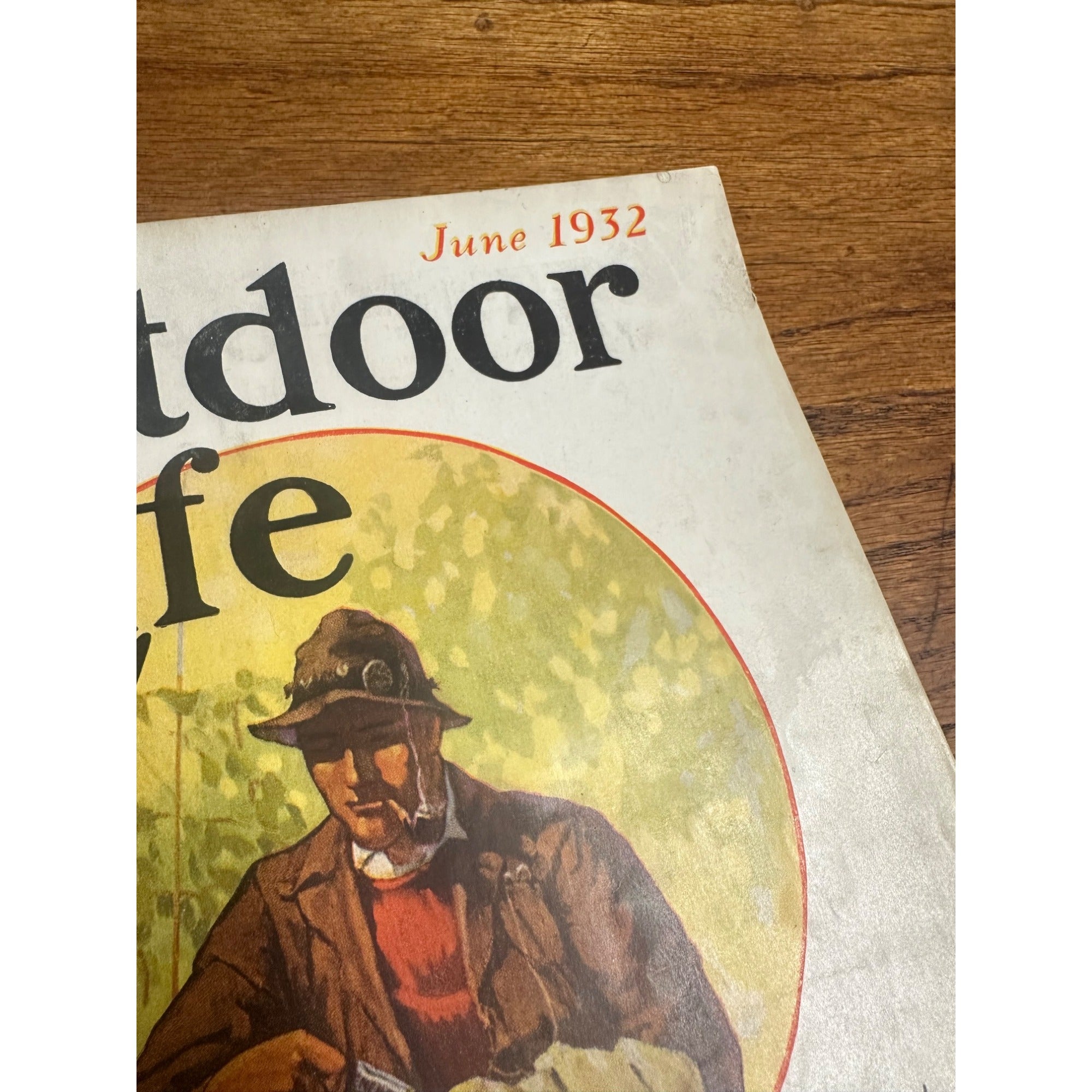 Vintage Outdoor Life Magazine (June 1932) Hunting Fishing Sportsman Ads