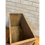 vtg Mobil Oil Gargoyle Vacuum Oil Co Mobiloil "ARCTIC" Wood Crate Box NICE