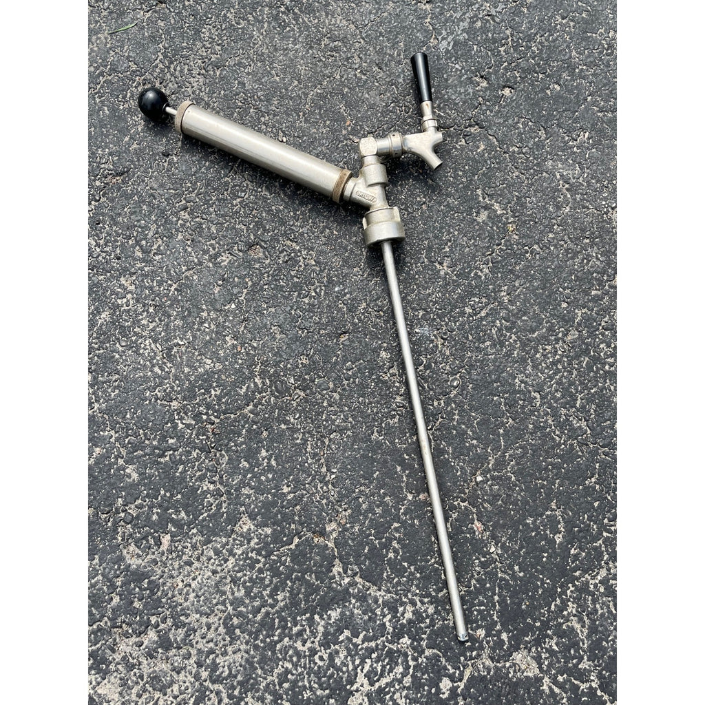 Vintage Perlick Milwaukee Slant Beer Keg Barrel Pump Tap Tapper