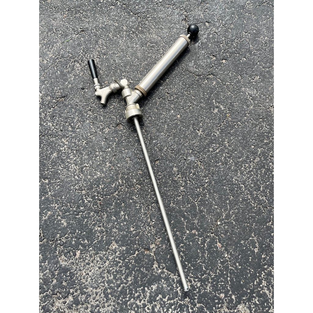 Vintage Perlick Milwaukee Slant Beer Keg Barrel Pump Tap Tapper