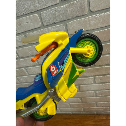 Vintage Teenage Mutant Ninja Turtles TMNT Sewer Cycle + Cam 6 Motorcycle Toy