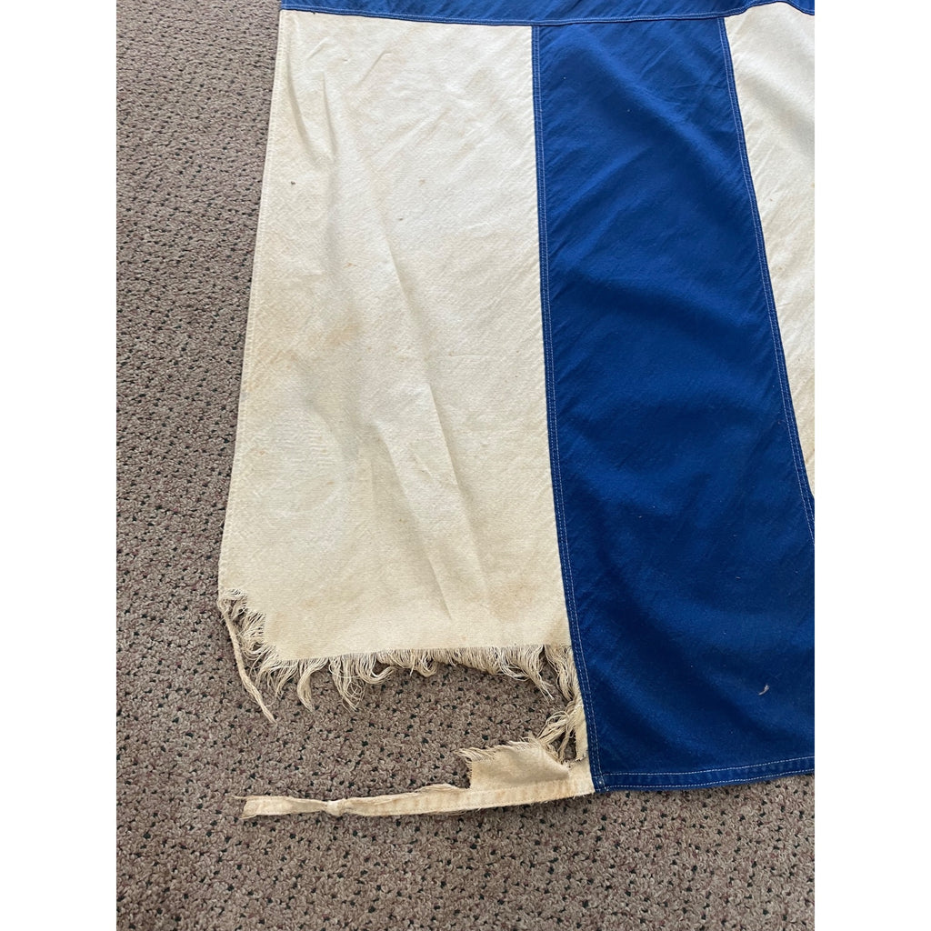 Vintage 1960s Finland 3' x 5' Defiance Annin Flag 100% Cotton Bunting