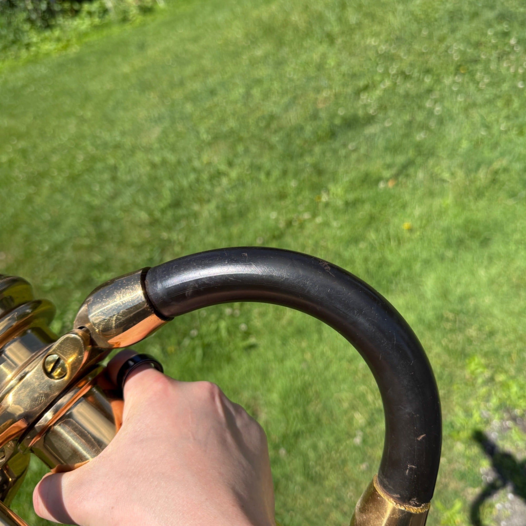 Vintage AKRON FIRE NOZZLE Solid Brass Double Handle Firefighting Large